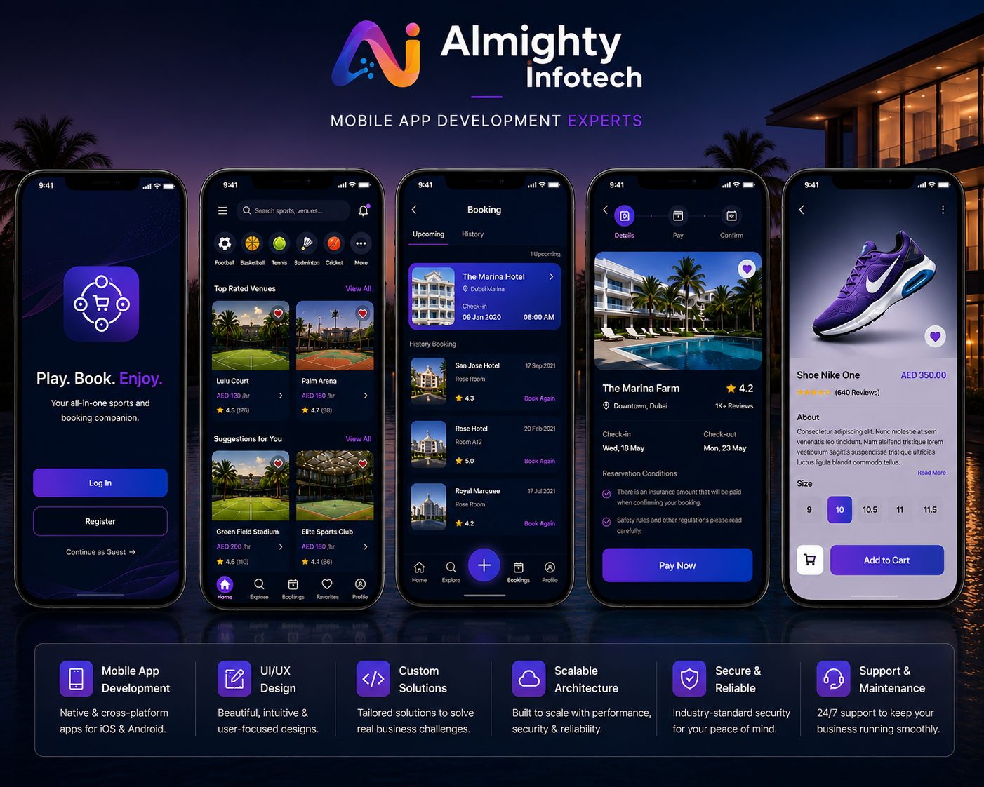 Sports Booking App